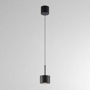Molto Luce Lampa wisząca MAG MINI, możliwość ściemniania, czarny, salon / jadalnia, aluminium, nowoczesny