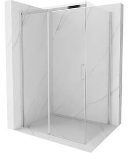 Mexen Omega kabina prysznicowa rozsuwana 100 x 80 cm, transparent, chrom - 825-100-080-01-00