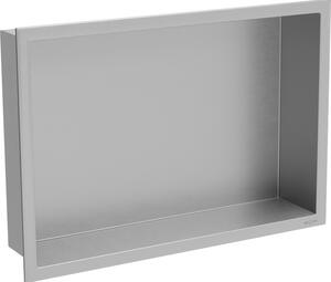 Mexen X-Wall-R półka wnękowa z kołnierzem 45 x 30 cm, inox - 1910453010