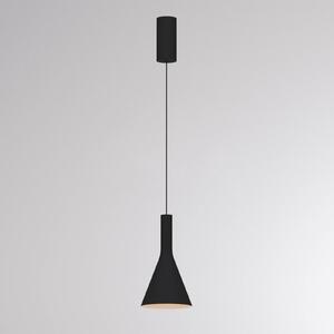 Molto Luce Lampa wisząca LORA I, możliwość ściemniania, czarny, salon / jadalnia, metal, nowoczesny