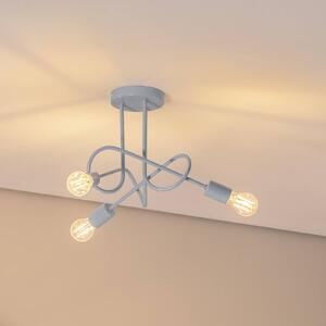 Lampa sufitowa Oxford HELAM, możliwość ściemniania, niebieski, salon / jadalnia, metal