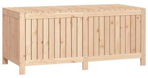 Skrzynia ogrodowa, 147x68x64 cm, lite drewno sosnowe