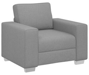 Sofa ciemnoszary 100 x 77 x 82 cm tkanina