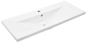 Szafka pod umywalkę z drzwiami czarny dąb 100 x 39 x 62 cm