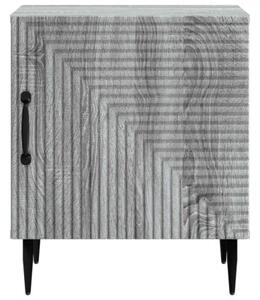 Szafka nocna 2 szt. szary sonoma 43 x 34,5 x 50 cm