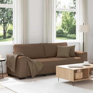 Sofa 3-osobowa, brÄ zowa, 180 cm, tkaninÄ