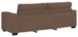 Sofa 3-osobowa, brÄ zowa, 180 cm, tkaninÄ