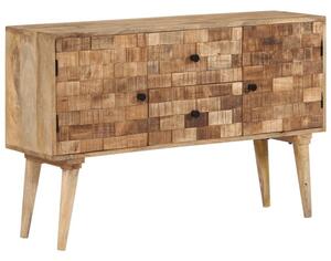 Szafka, 110x30x70 cm, lite drewno mango