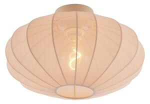 Designerska lampa sufitowa beżowa - Bida Oswietlenie wewnetrzne