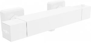 Mexen Cube termostatyczna bateria prysznicowa, biała - 77200-20