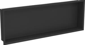 Mexen X-Wall-R półka wnękowa z kołnierzem 90 x 30 cm, czarna - 1970903010