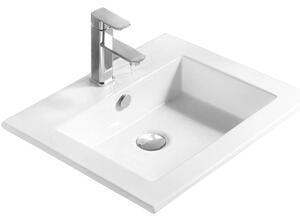 Mexen Salma umywalka wpuszczana w blat 54 x 47 cm, biała - 25395400