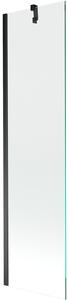 Mexen Next parawan nawannowy 1-skrzydłowy 50 x 150 cm, transparent, czarny - 895-050-000-00-00-70