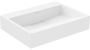 Mexen Ava umywalka nablatowa z konglomeratu B/O 50 x 38 cm, biała - 23015000