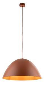 Duża lampa wisząca 50 cm - Faro TK - ceglany pomarańczowy