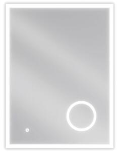 Mexen Kala lustro łazienkowe podświetlane z lusterkiem kosmetycznym 60 x 80 cm, LED 6000K, antypara - 9820-060-080-611-00
