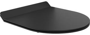 Mexen deska wolnoopadająca slim, duroplast, czarna mat - 39010185
