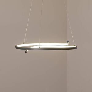 Lampa wisząca Lorenzo Milagro Lighting, czarny, salon / jadalnia, metal, nowoczesny