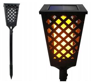 Illumaxx LED Lampa solarna LED/0,6W/5,5V IP65 107 cm czarny OS0044