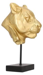 Dekoracja Lion złota