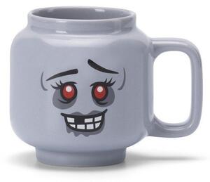 Szary ceramiczny kubek dla dzieci do latte 255 ml Zombie – LEGO®