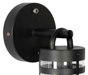 Zewnetrzna Kinkiet / Lampa scienna zewnętrzny czarny IP44 z czujnikiem światło-ciemność - Ruben Oswietlenie zewnetrzne