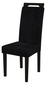 Wygodne krzesło tapicerowane do salonu RK-79 szary