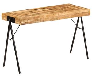 Biurko z litego drewna mango, 118 x 50 x 75 cm