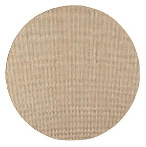 Beżowy okrągły dywan odpowiedni na zewnątrz ø 80 cm Mira 1450 – Ayyildiz Carpets