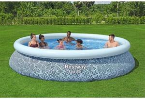 Basen ogrodowy rozporowy Bestway okrągły dla dzieci 396x84 cm zestaw 9w1