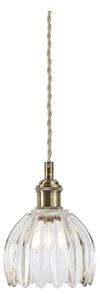 Metalowa lampa wisząca ze szklanym kloszem ø 13 cm Gota – Markslöjd