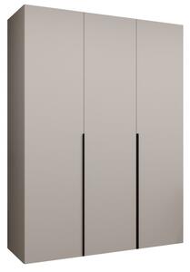 Szafa uchylna otwierana Alicante 1 150 wys. 202 cm kaszmir + u. czarny