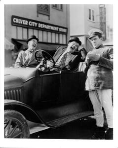 Fotografia Stan Laurel And Oliver Hardy In, Archive Photos