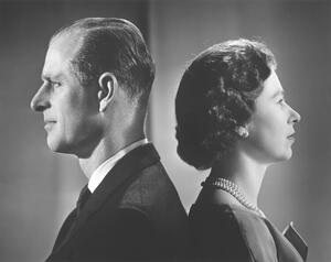 Fotografia Queen Elizabeth Ii And Prince Philip Portrait, Michael Ochs Archives