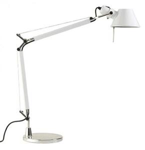 Artemide - Tolomeo Lampa Stołowa E27 Biała z Białą Podstawą