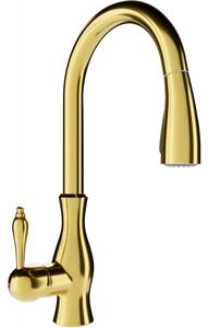 Mexen Savita bateria kuchenna, złota - 672601-50