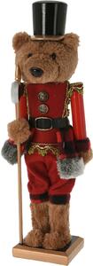 Figurka Dziadek do orzechów Miś 38cm