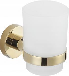 Mexen Remo kubek na szczoteczki, złoty - 7050738-50