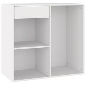 Szafka na kosmetyki, biaÅa 80x40x75 cm, materiaÅ drewnopochodny