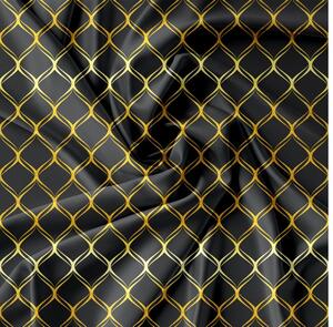 Pościel z mikrofibry OMAHA czarna + prześcieradło Jersey 90x200 cm żółte