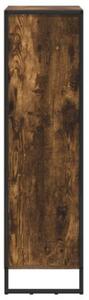 Szafka na książki dąb dymny 99,5 x 30 x 108,5 cm