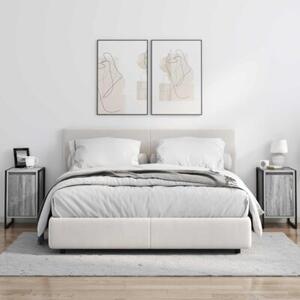 Stolik nocny szary sonoma 39,5 x 30 x 50 cm