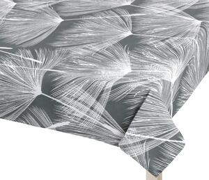 Obrus ADÉLA - 120x140 cm - Szary, biały