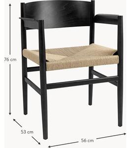 Krzesło z podłokietnikami Nestor