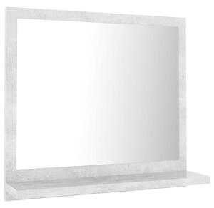 Lustro Åazienkowe, szaroÅÄ betonu 40x10,5x37 cm