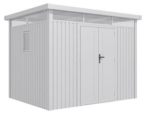 Domek ogrodowy G21 Atlanta 676 - 294 x 230 cm, metal silver