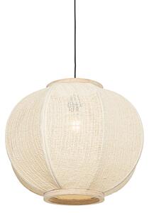 Orientalna lampa wisząca naturalna 48 cm - Rob Oswietlenie wewnetrzne