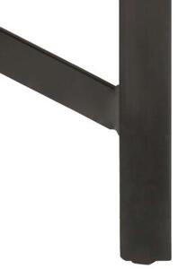 Stolik barowy, 180x70x107 cm, surowe drewno mango