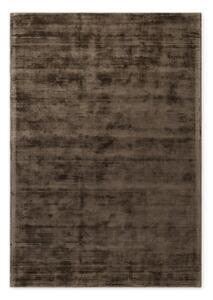 Brązowy dywan z wiskozy tkany ręcznie 120x180 cm Noemi – Vikosa