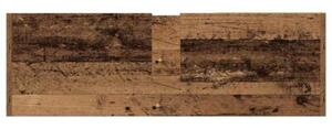 Szafka Łazienkowa z półką stare drewno 90 x 29 x 55 cm